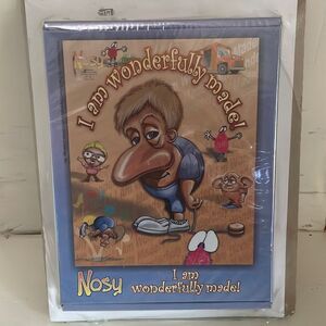 World Challenge Inc Nosy “I Am Wonderfully Made” 60 Piece Puzzle Game Toy New